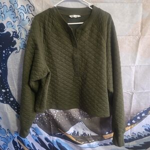 DSG Forest Green Quilted Top